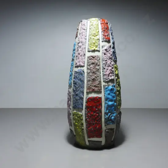 Classic mid-century Fratelli Fanciullacci of Italy “Brick” vase