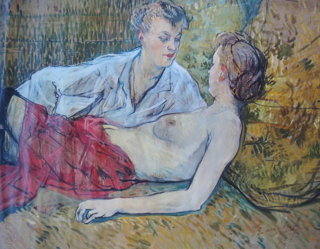 Art Print featuring the work of Henri de Toulouse-Lautrec Image 1++