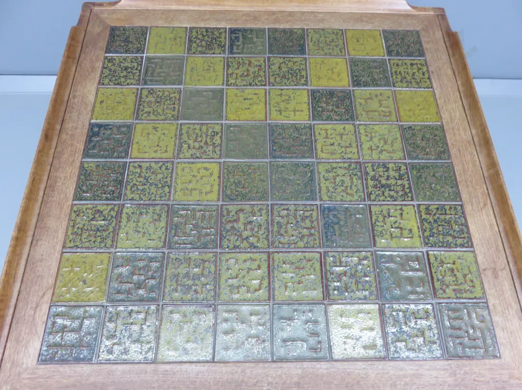 Vintage Trioh of Denmark Tile topped Coffee table Image 1++