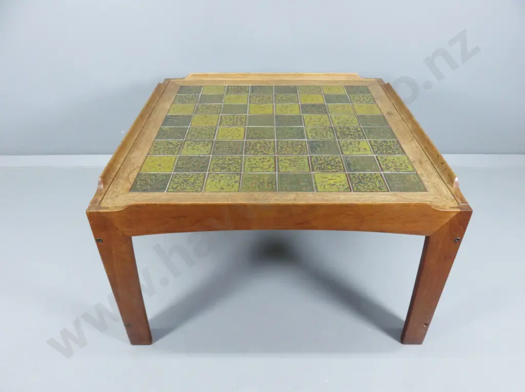 Vintage Trioh of Denmark Tile topped Coffee table Image 1++