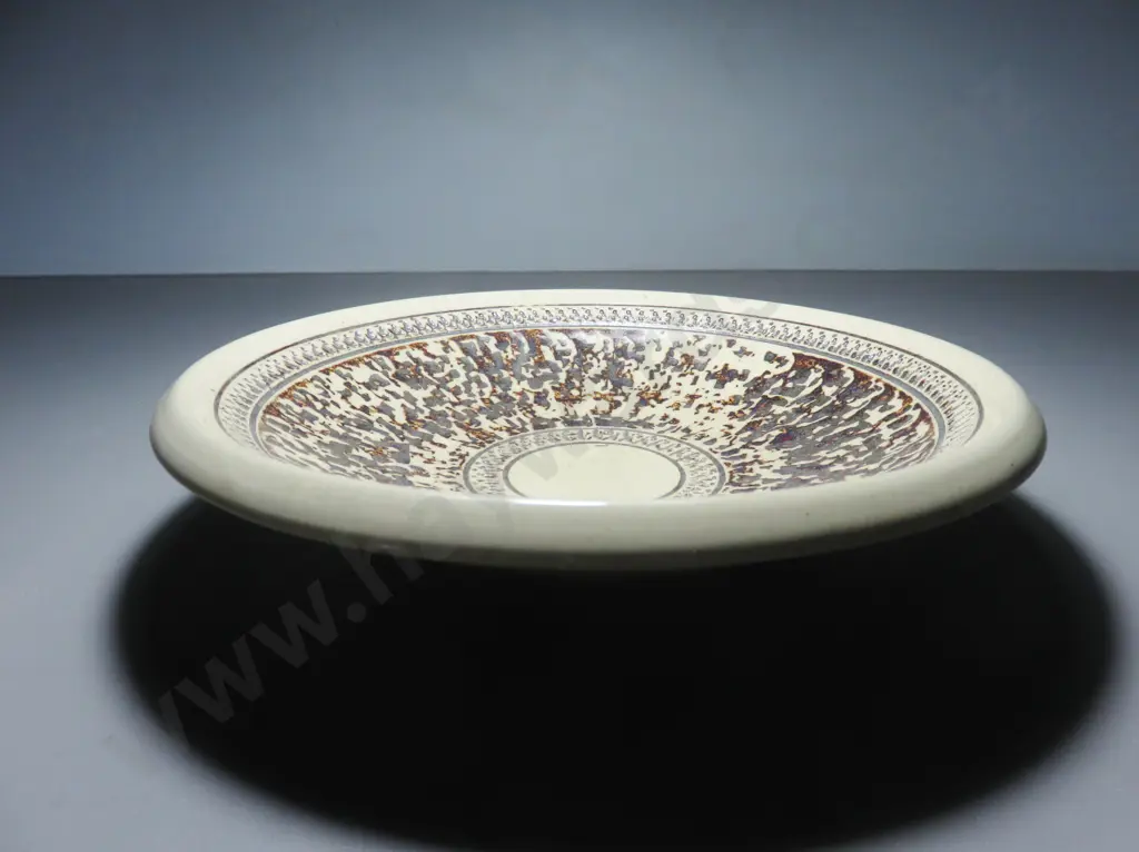 Early Purbeck pottery textured plate Image 1++