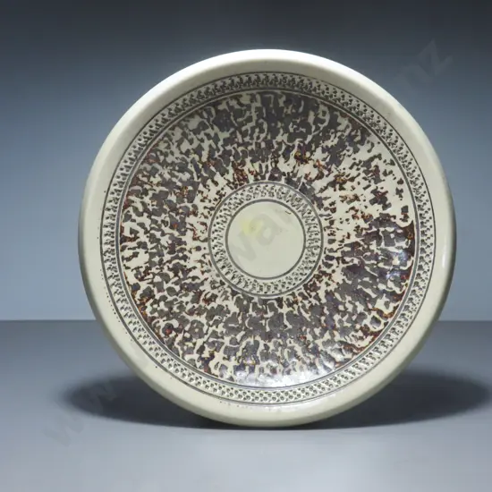 Early Purbeck pottery textured plate
