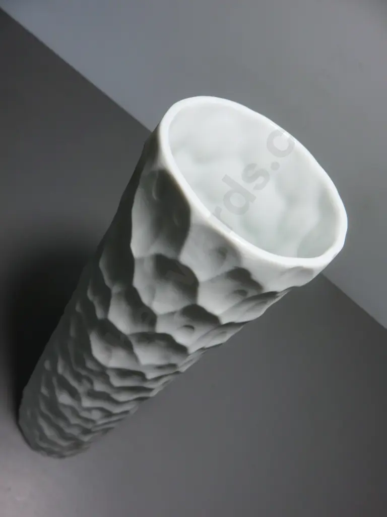 Cylindrical brutalist Thomas of West Germany porcelain vase Image 1++