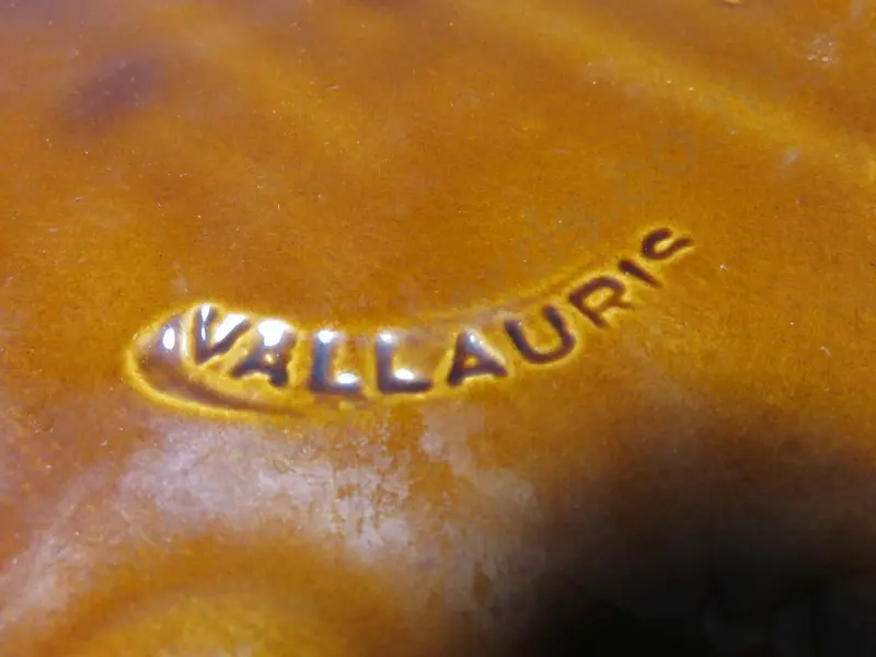 Modernist mid century Picasso era Vallauris artist’s palette cheese / nibble platter Image 1++