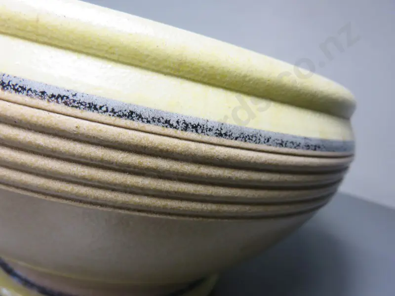 Early 20th century art deco styled Burton pottery bowl Image 1++