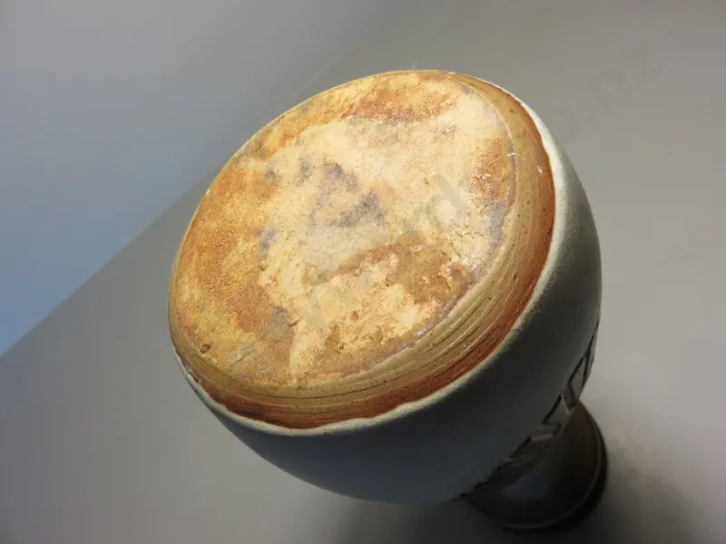 Period English studio potted vase with double flared upper rim Image 1++
