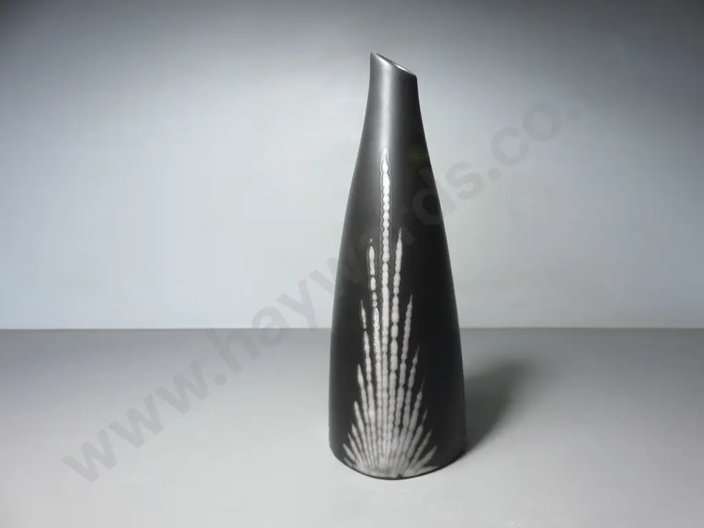Vintage ceramic vase by Svend Aage Holm Sorensen for Søholm Stentøj of Denmark Image 1++