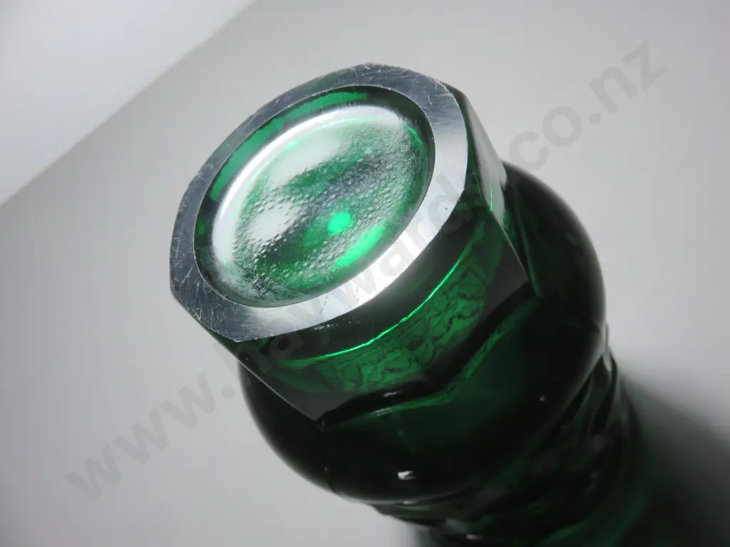 Vintage Bohemian pressed glass vase Image 1++