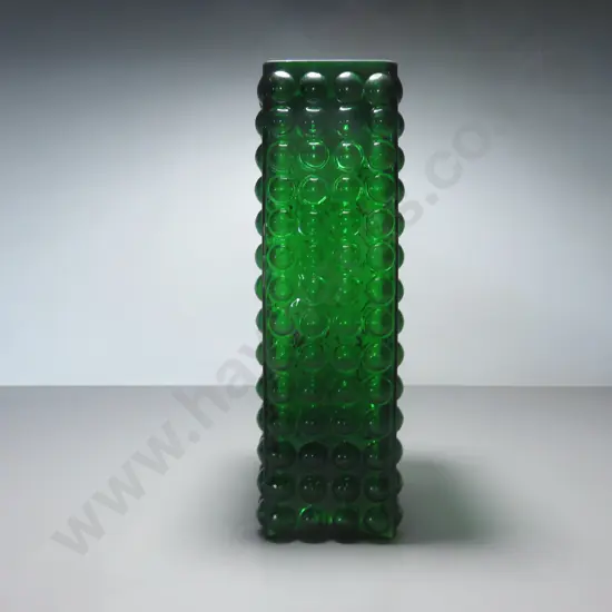 Tall vintage German “Op Art” Bubble vase
