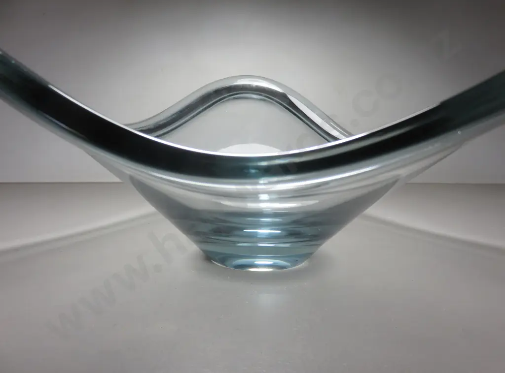 Mid century Per Lütken for Holmegaard of Demark Tricorn bowl Image 1++