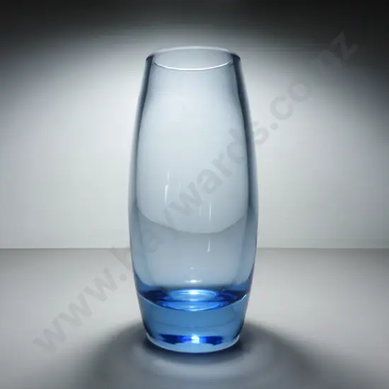 Large mid-century Per Lütken for Holmegaard of Demark Cylindrical vase