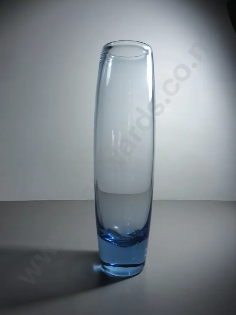 Huge mid-century Per Lütken for Holmegaard of Demark Cylindrical vase Image 1++