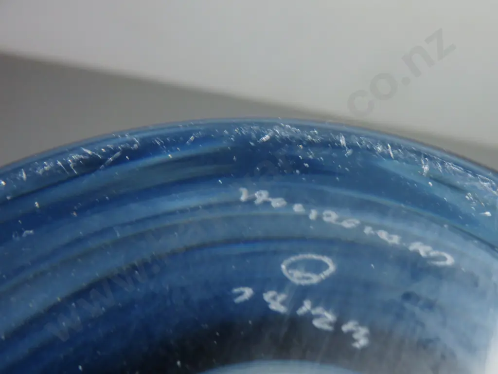 Huge mid-century Per Lütken for Holmegaard of Demark Cylindrical vase Image 1++
