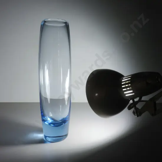 Huge mid-century Per Lütken for Holmegaard of Demark Cylindrical vase