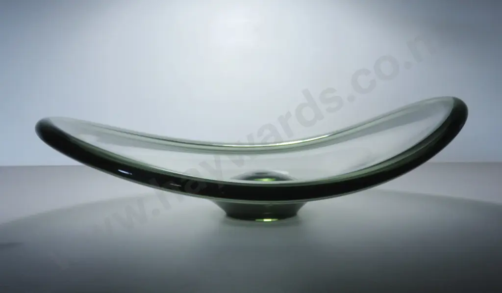 Superb oversized Per Lütken for Holmegaard of Denmark art glass bowl Image 1++