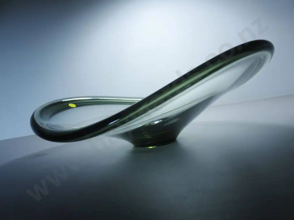 Superb oversized Per Lütken for Holmegaard of Denmark art glass bowl Image 1++