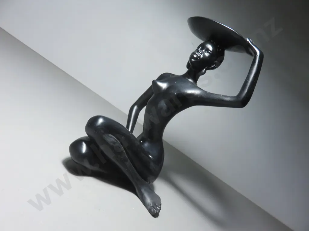 Mid-century Black lady figure Image 1++