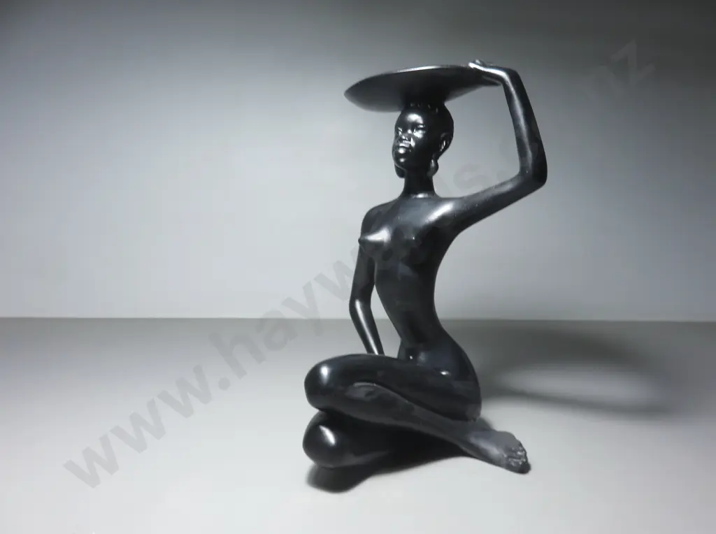 Mid-century Black lady figure Image 1++