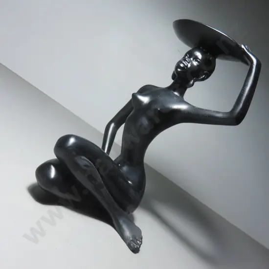 Mid-century Black lady figure