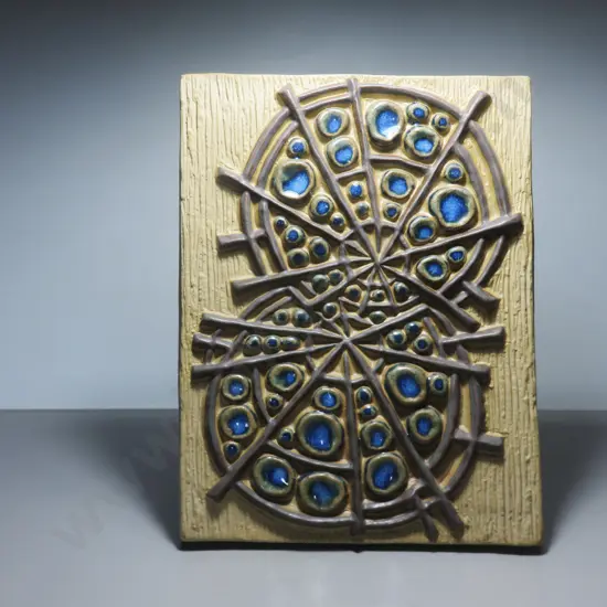 Mid-century Marianne Stark for Michael Andersen of Denmark Wall Plaque