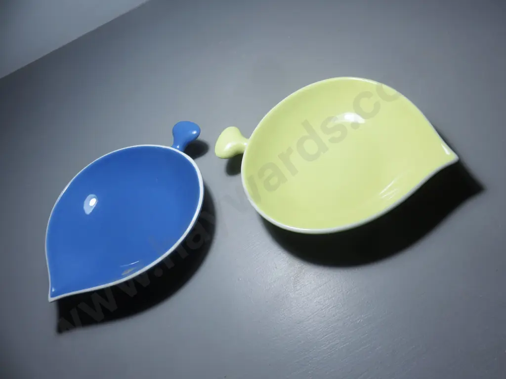 Pair of Stig Lindberg for Gustavsberg of Sweden mid-century dishes Image 1++