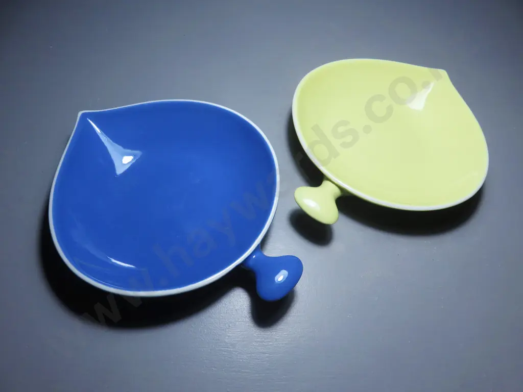 Pair of Stig Lindberg for Gustavsberg of Sweden mid-century dishes Image 1++