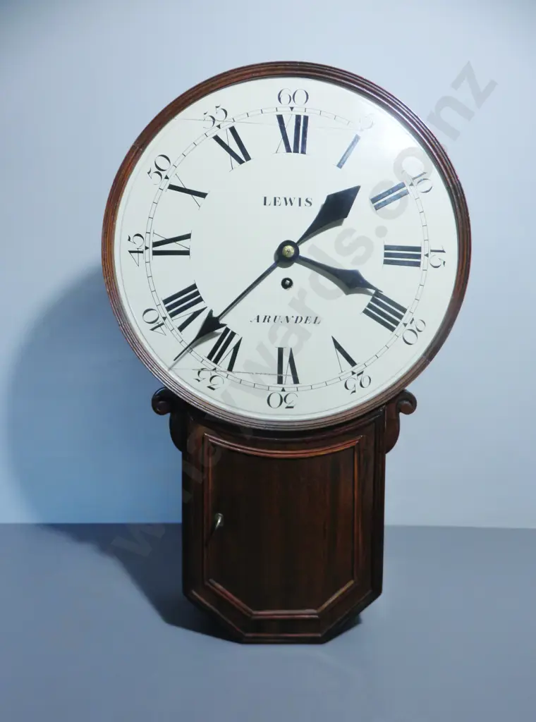 1860’s drop case Tavern clock Image 1++