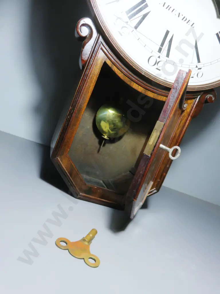1860’s drop case Tavern clock Image 1++