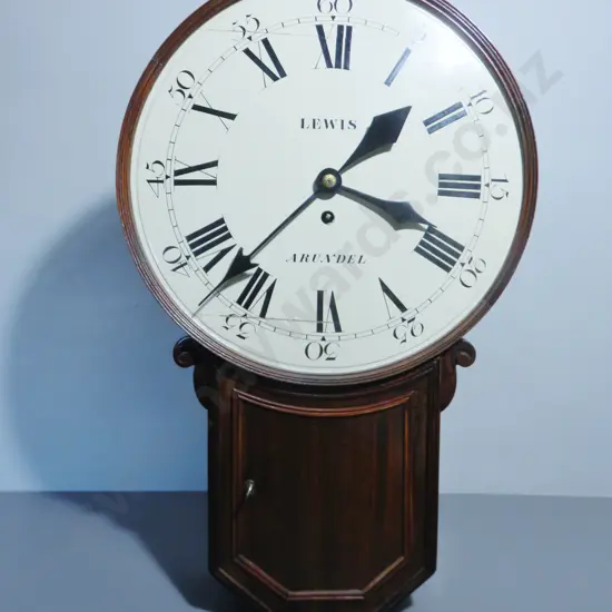 1860’s drop case Tavern clock