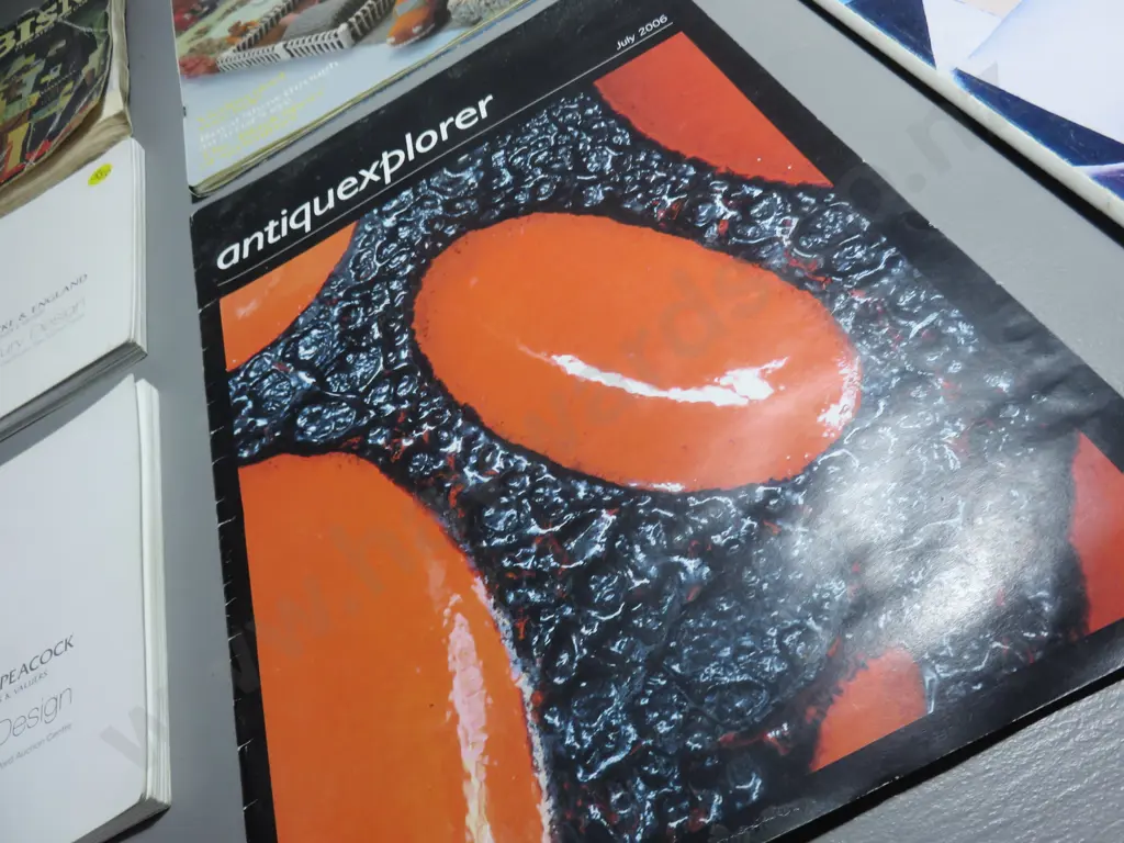 Collection of mid-century books / magazines plus auction catalogues  Image 1++