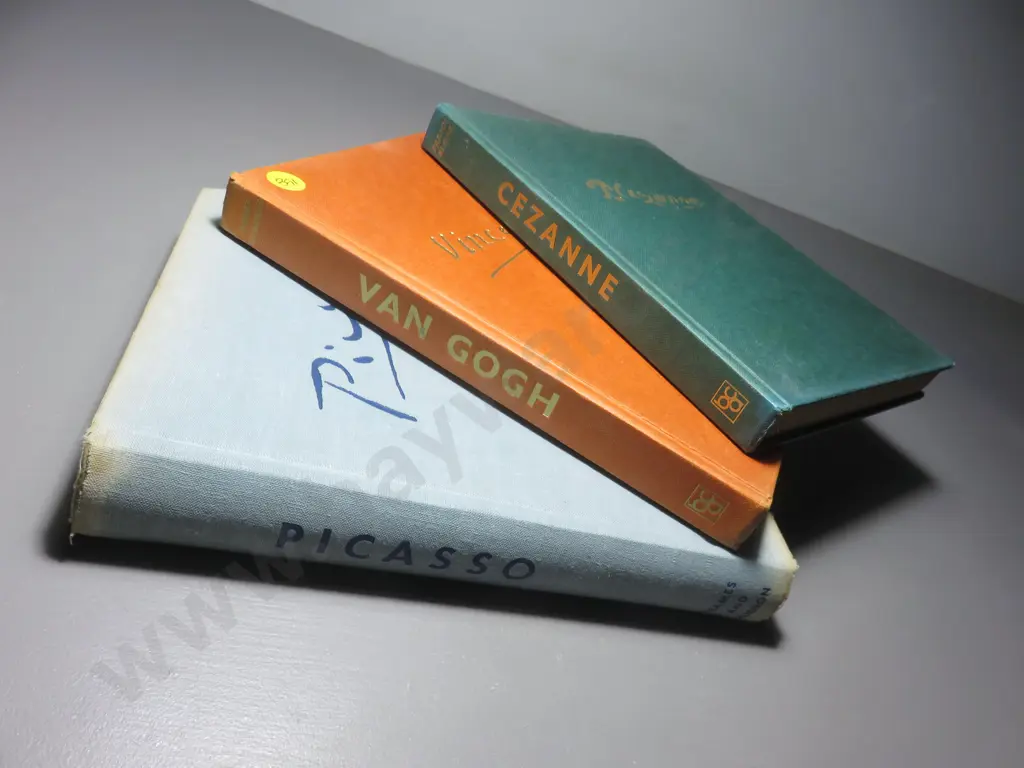 Trio of hard backed vintage art books Image 1++