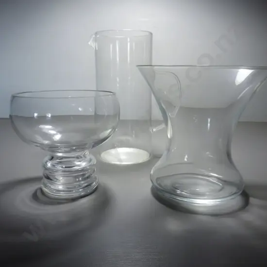 Collection of vintage glass ware