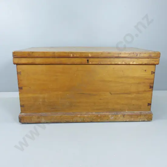 Early Baltic Pine Travel Trunk