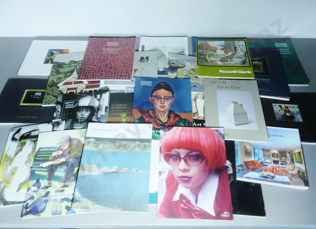 Large selection of New Zealand Auction catalogues Image 1++