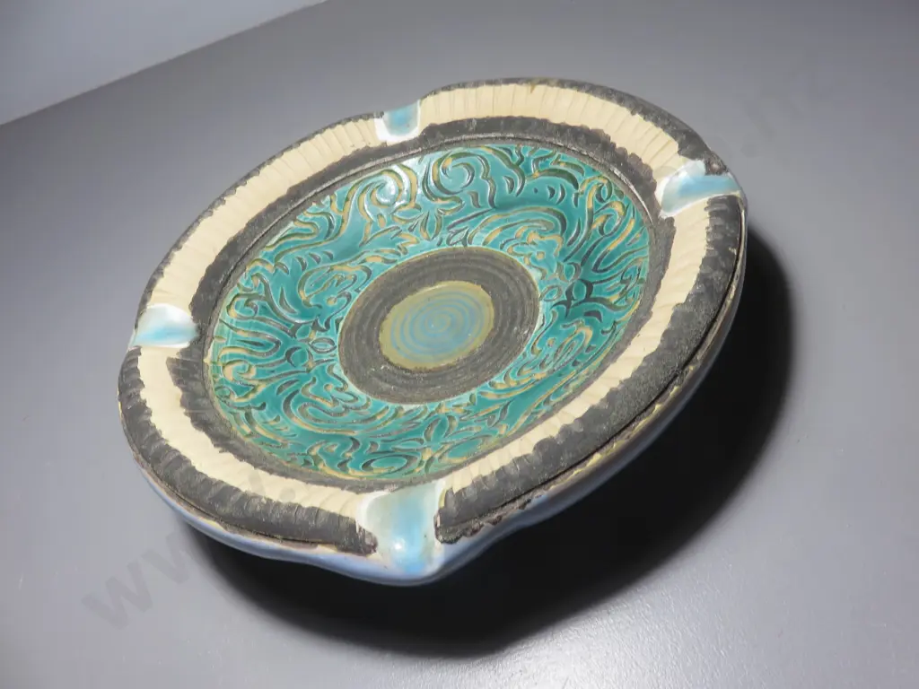Mid century Italian Fratelli Fanciullacci pottery ashtray Image 1++