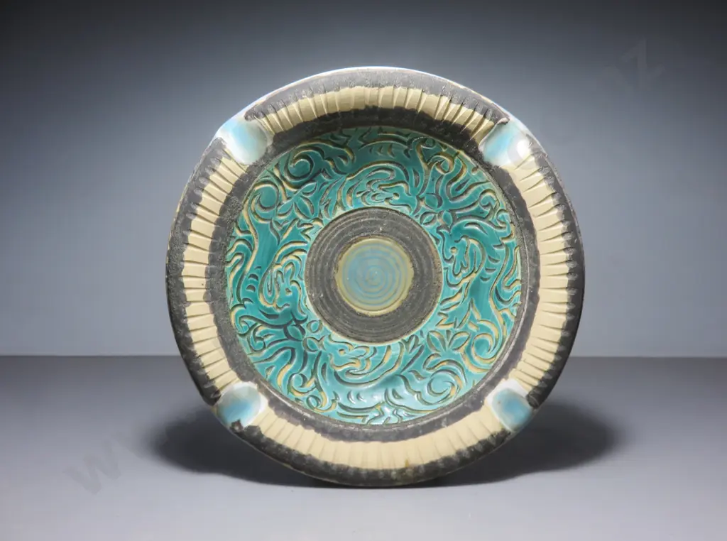 Mid century Italian Fratelli Fanciullacci pottery ashtray Image 1++