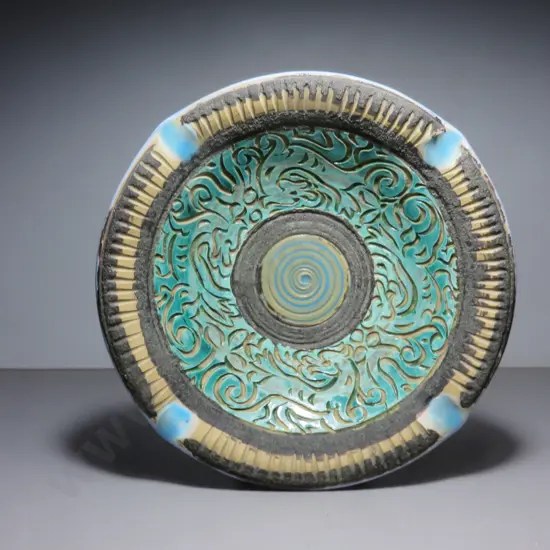 Mid century Italian Fratelli Fanciullacci pottery ashtray