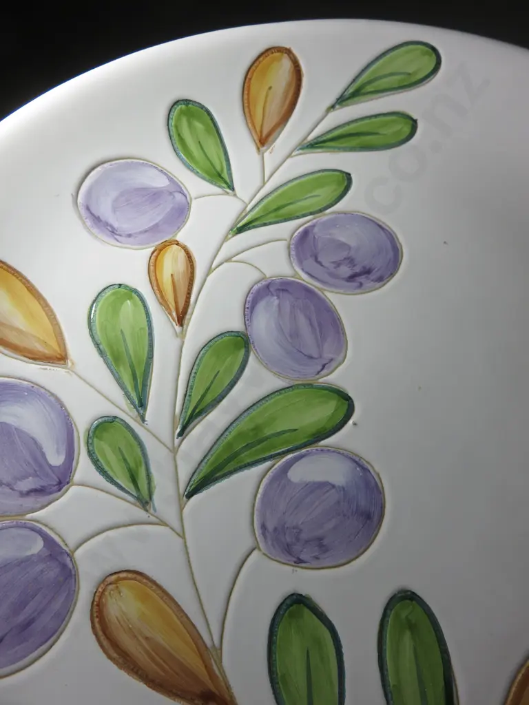 Large vintage Italian wall platter Image 1++
