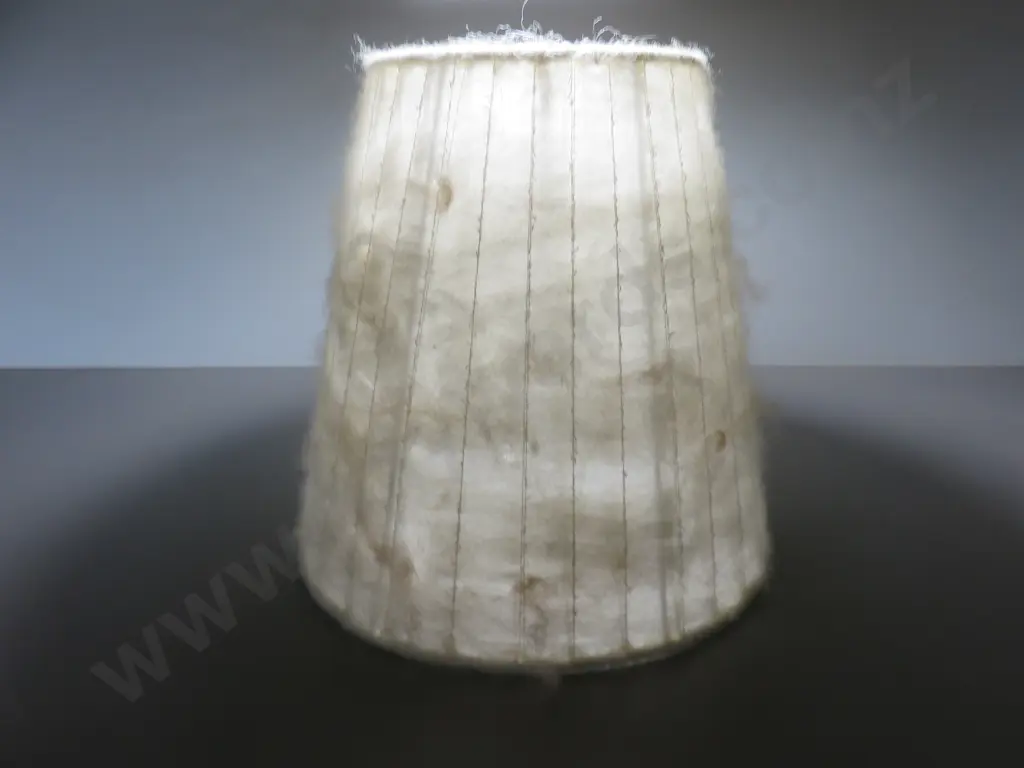 Vintage wool lamp shade Image 1++