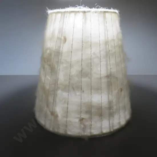 Vintage wool lamp shade