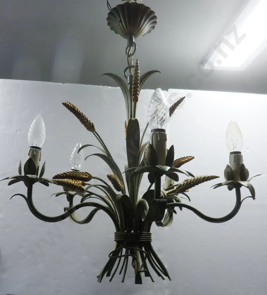 Vintage decorative metal chandelier Image 1++
