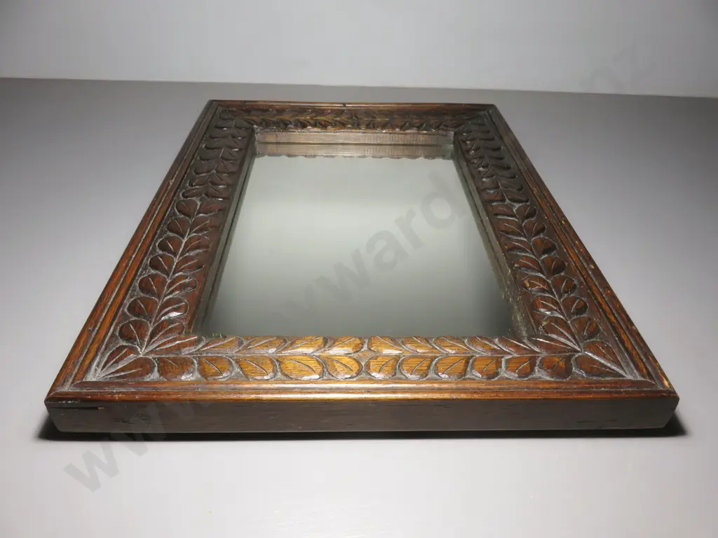 English art and crafts oblong mirror Image 1++