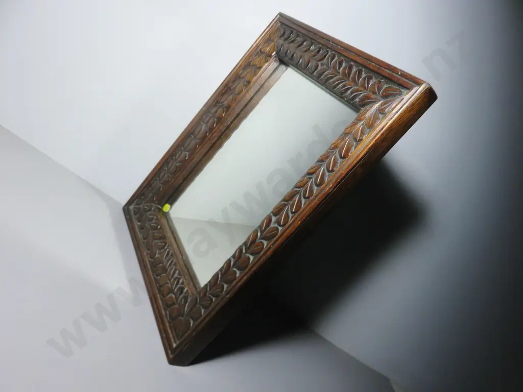 English art and crafts oblong mirror Image 1++
