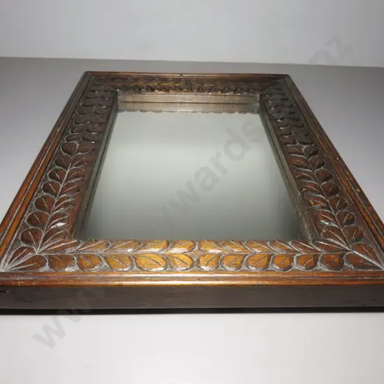 English art and crafts oblong mirror