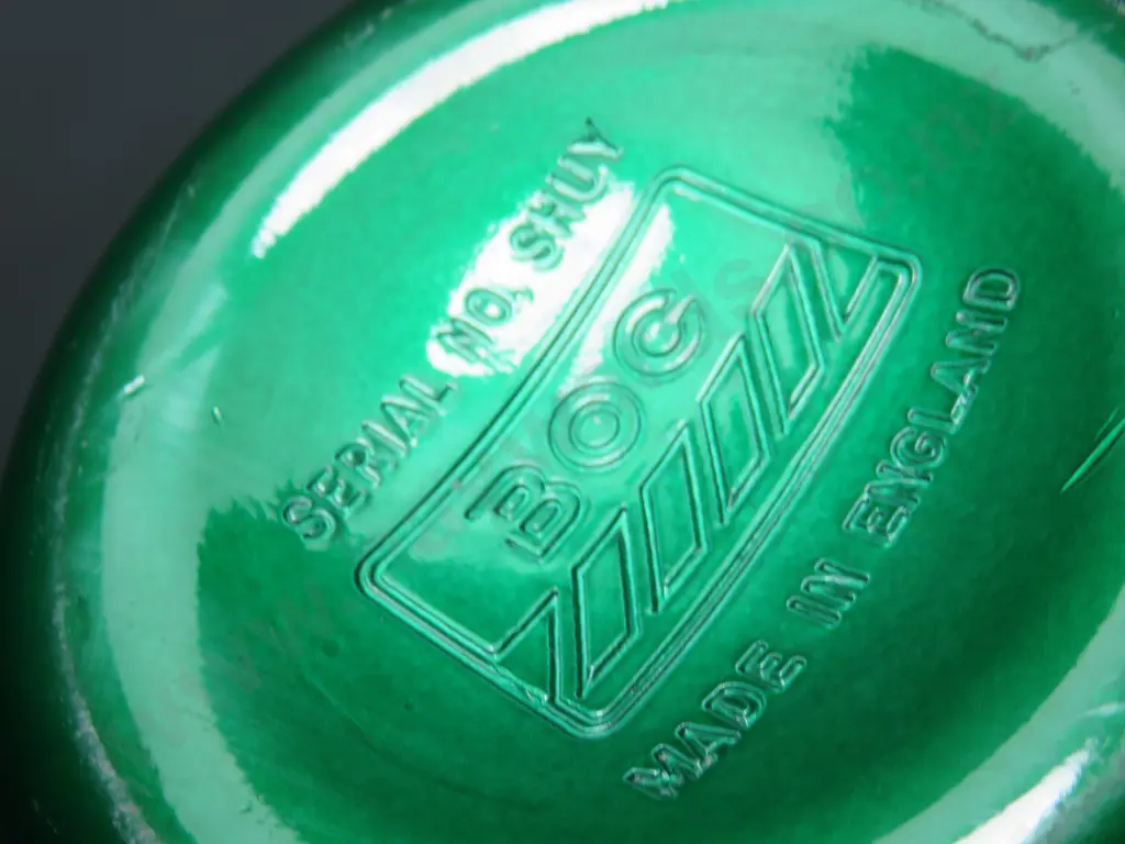 Green English B.O.C soda syphon Image 1++