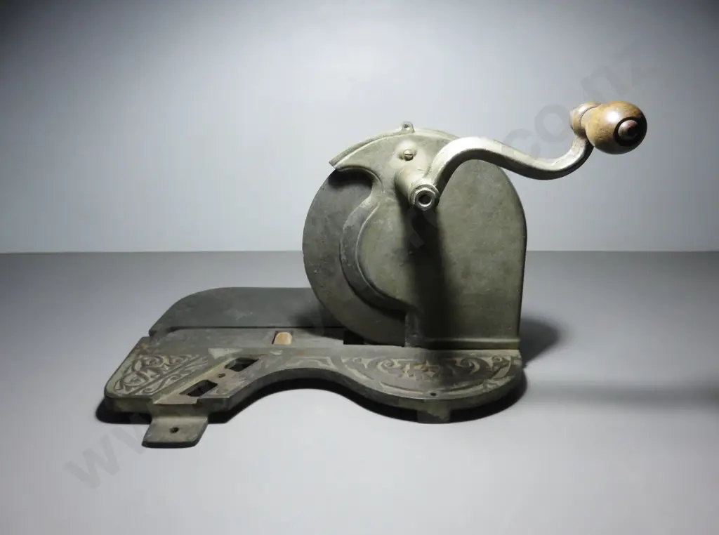 Early Victorian Meat Slicer Image 1++
