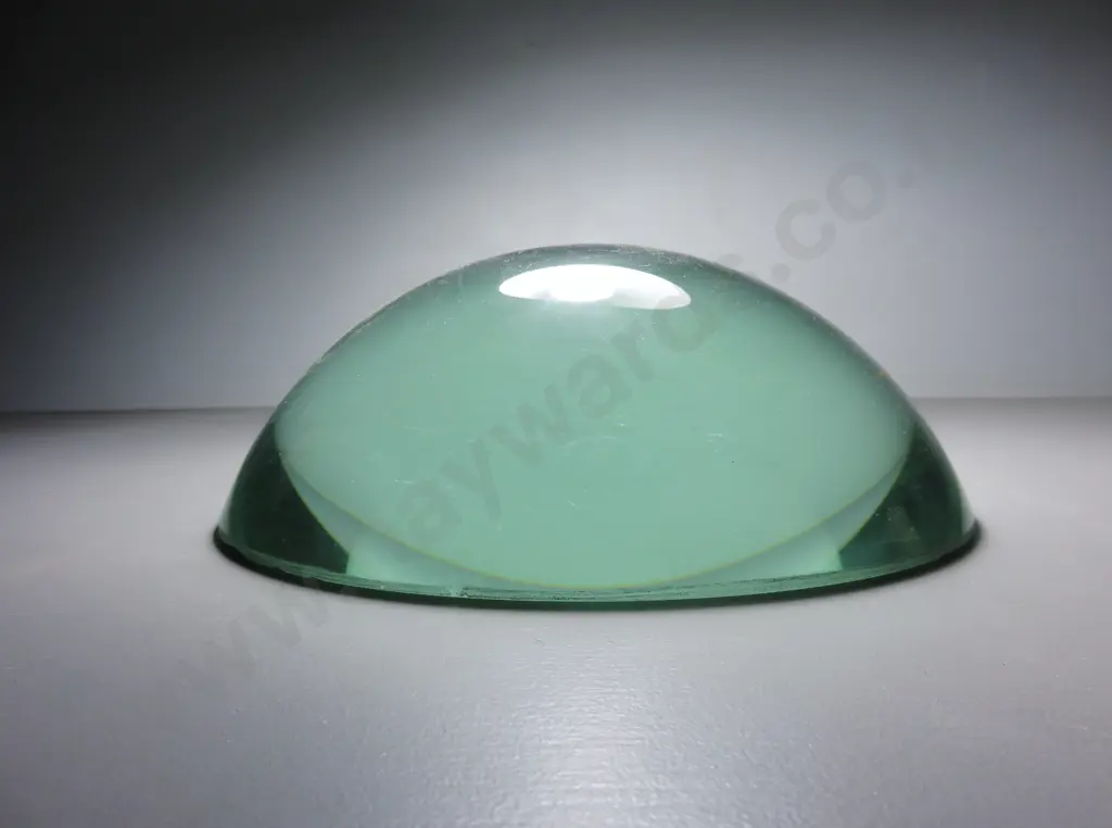 Antique Vintage Half Ball Optical Magnifying Glass Dome Lens / Map Magnifier Image 1++