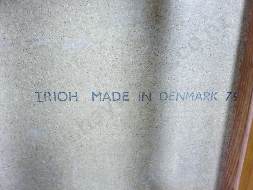 Vintage Trioh of Denmark tiled top coffee table Image 1++