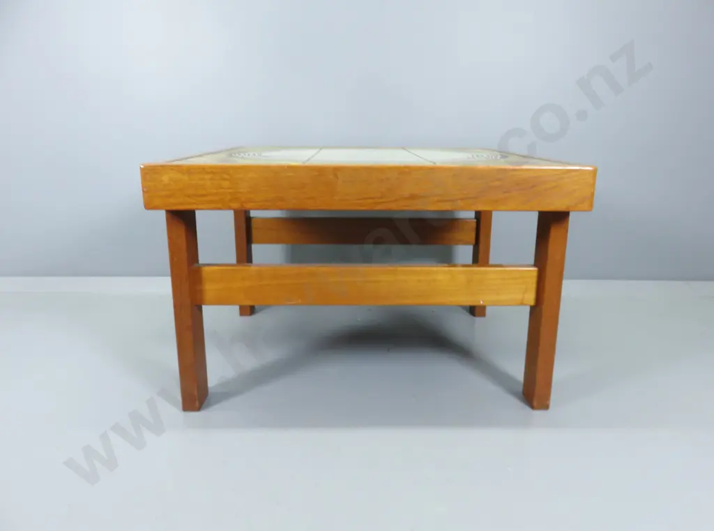 Vintage Trioh of Denmark tiled top coffee table Image 1++