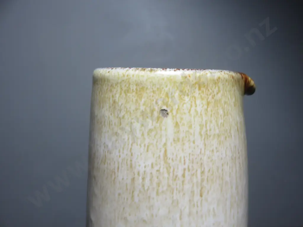 Tall mid-century stylized pitcher from the West German studio of Ceramano Image 1++